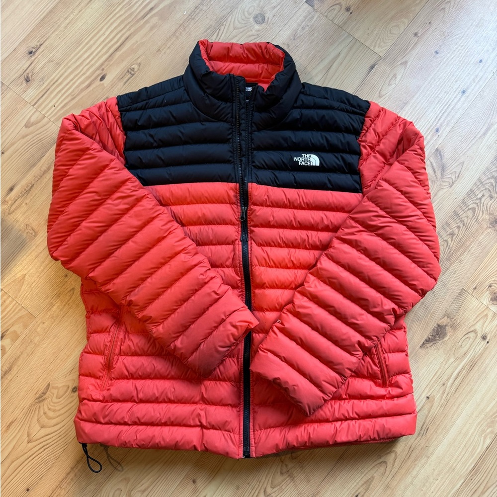 North Face Stretch Down XL Orange